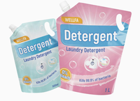 Pochettes Doypack à bec verseur personnalisées avec logo, qualité alimentaire, pour huile d'olive, lait, lessive liquide, savon, shampoing – Emballage rechargeable