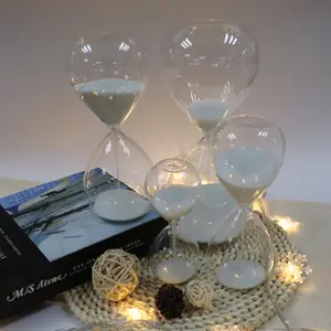 Directly Buy China Wholesale Craft Home Decorative Hour Glass 15 Minute Hourglass Sand Timer Shower Clock Glass Hourglass