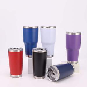 Vaso Térmico de Acero Inoxidable de 30 oz con Tapa, Diseño Original, para Viajes, Auto y Café - Product Image 1