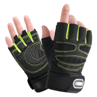Fabricant professionnel de gants de moto unisexes à demi-doigts, flexibles et respirants, gants de protection pour moto