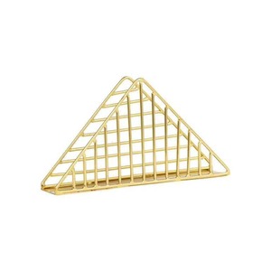 Porte-serviettes décoratif en métal, finition laiton, le plus vendu, pour comptoir de cuisine, hôtels et tables de café, disponible à bon prix - Product Image 6