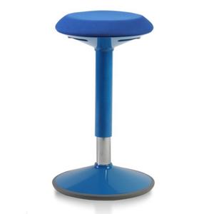 Chaise de <span class=keywords><strong>bureau</strong></span> assise sur pied de style moderne tabouret oscillant réglable nouvellement développé chaise é<span class=keywords><strong>l</strong></span>évatrice <span class=keywords><strong>en</strong></span> tissu - Product Image 1