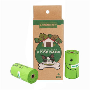 Durable Biodegradable Portable Odor Blocking Dog Poop <b>Bag</b> Plastic <b>Doggy</b> Waste <b>Bag</b> with Dispenser - Product Image 4