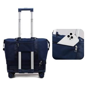 ハンフェイジ 多目的省スペースダッフルバッグ キャスター付き一泊旅行バッグ - Product Image 5