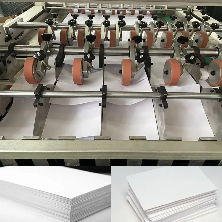Linha De Produção Automática De Papel A4 Máquina De Envolvimento De Papel A4 Máquina De Corte E Embalagem De Papel A4