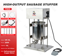 Horus 10L Machine à farcir les saucisses électrique commerciale automatique pour utilisation en restaurant