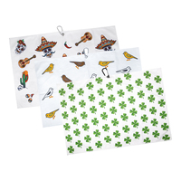 Serviette de golf personnalisée avec motif de logo Serviette de golf gaufrée en microfibre avec clip