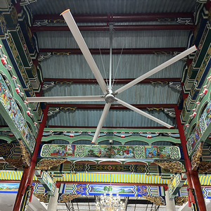พัดลมเพดาน HVLS อุปกรณ์ระบายอากาศอุตสาหกรรม - Product Image 2