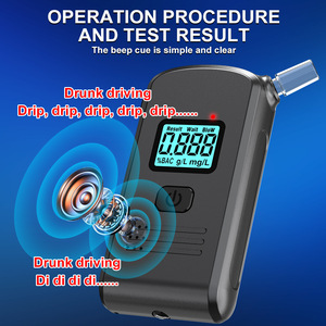 Breathalyzer Alcohol Detector MR801 Fuel Cell Sensor 0.001% BAC Resolution For Drivers And Hazardous Operation Personnel - Product Image 4