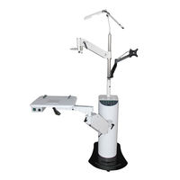 Fauteuil ophtalmique en cuir personnalisable avec fonction rotative pour un confort amélioré