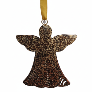 Creative Design Metal Hanging <b>Angel</b> Christmas Ornaments Tree Decoration Holiday Party Festive Home Decor <b>Angel</b> Figurine <b>Gift</b> - Product Image 1