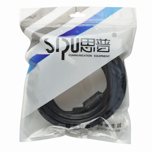 Câble coaxial VGA mâle-femelle OEM de 1,5 m avec placage or, gaine en PVC, emballage en polybag pour moniteur d'ordinateur - Product Image 6