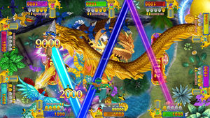 Popolare in USA: Macchina da Gioco Arcade Fish Hunter per 4-10 Giocatori, Gioco di Tiro <span class=keywords><strong>a</strong></span> Uccelli e Pesci Crazy Birds Skill WDF - Product Image 3