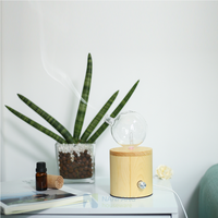 Fontaine de brume en bois véritable, produit sur mesure, livraison gratuite, OEM, ODM, diffuseur d'arôme et d'huile essentielle, nébuliseur, vente en gros