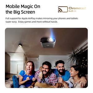 Proyector Inteligente AUN AKEY9S con Android TV, 4K Nativo, 1080P, Alto Brillo Diurno, Láser de Tiro Corto, Cine en Casa, Juegos, Netflix, YouTube - Product Image 6