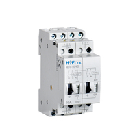 Relais CA bistable industriel modulaire 12V-240V triphasé certifié CE IEC, modules d'impulsion à pas, protection contre les surcharges 16A 100k