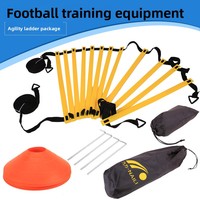Set de Entrenamiento de Agilidad para Fútbol: Escalera de Velocidad, Conos, Discos, Paracaídas de Resistencia, Bandas de Resistencia, Equipo de Entrenamiento de Velocidad