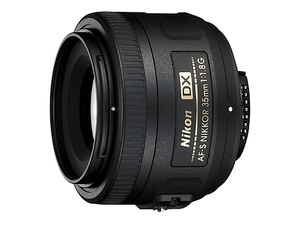 Objectif <span class=keywords><strong>Nikon</strong></span> AF-S DX <span class=keywords><strong>35mm</strong></span> f/1.8G d'occasion, monture F, compatible avec les appareils photo APS-C <span class=keywords><strong>D3200</strong></span>, D5200, D7100, D7200, objectif portrait - Product Image 3