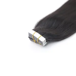 EMEDA 100 gramos extensiones de cabello humano chino cinta en extensiones de cabello Remy