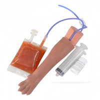 Kit d'entraînement vétérinaire pour la pratique de la ponction sanguine IV et de la cathétérisme IV sur la patte canine pour étudiants, vétérinaires et formation