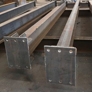 Acier au carbone soudé Q235 Q355 Poutres de colonnes en H en acier structurel à cadre métallique avec dessins professionnels - Product Image 5