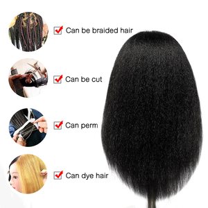 <span class=keywords><strong>Tête</strong></span> <span class=keywords><strong>de</strong></span> <span class=keywords><strong>poupée</strong></span> professionnelle pour l'entraînement en coiffure, cheveux afro humains, <span class=keywords><strong>tête</strong></span> <span class=keywords><strong>de</strong></span> mannequin afro avec cheveux naturels crépus raides - Product Image 5
