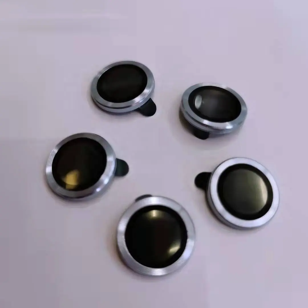 IPhone 12 Pro Max kamera koruyucu Lens camı koruyucu kamera iPhone 13 mini 13 14 yeşil Lens halka Metal