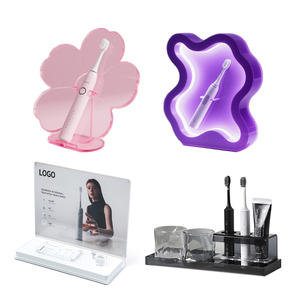 Alışveriş merkezi masaüstü sayaç sergi sahne ekran rafları için elektrikli diş fırçası için özelleştirilmiş High-End akrilik ekran <span class=keywords><strong>stand</strong></span>ı - Product Image 2