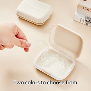 Estuche para Retenedores de Ortodoncia, Caja de Almacenamiento Dental Portátil de Doble Capa, Caja para Guardar Dentaduras Postizas - Product Image 5