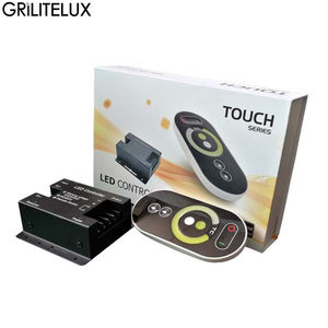 Controlador LED Táctil de 6A y 2 Canales con Certificación RoHS para Tiras LED RGB/CCT/Color Único - Product Image 2