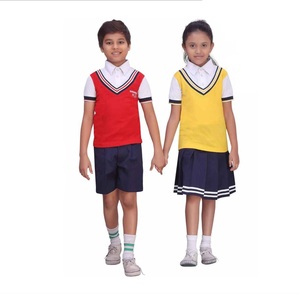 Uniforme scolaire en coton de haute qualité Design confortable et doux pour les filles et les garçons Code vestimentaire de la maternelle pour les enfants - Product Image 2