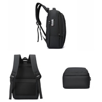 Mochila Oxford Resistente al Agua para Hombre, Mochila de Gran Capacidad para Viajes de Negocios, Mochila con Bolsillos para la Oficina y Desplazamientos Diarios