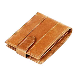 Andong Genuine Cow Leather Multiple Positions <b>Wallet</b> <b>for</b> Man <b>RFID</b> Button Purse Bag <b>Men</b> Retro Multifunctional Coin <b>Wallets</b> - Product Image 5