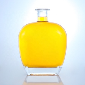 Bouteille en verre grande capacité personnalisable la plus vendue avec bouchon en liège pour <span class=keywords><strong>Tequila</strong></span>/Liqueur, décalcomanie personnalisable, tailles variées (500ml/700ml/750ml) - Product Image 1