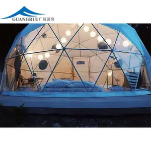Tùy chỉnh không thấm nước Dome lều cho gia đình ngoài trời sử dụng triển lãm thương mại lều cho bán