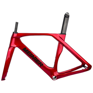 Cadre de vélo de route 700C, ensemble de cadre de vélo en fibre de carbone BSA-T47 (86 mm), cadre de vélo de route à dérailleur mécanique, cadre de vélo de route en carbone - Product Image 1