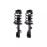 Suspensi Peredam Kejut ABM Coil Spring 4x4 Off-road, Dapat Disesuaikan Keras dan Lembut, Depan Belakang untuk Subaru 12XV Forester SF5 SG5 OEM