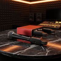 JOYO MW-2 Émetteur-récepteur de microphone sans fil Convertisseur filaire-sans fil Plug-and-Play Compatible avec les microphones dynamiques et à condensateur