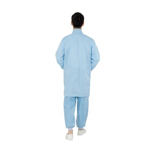 ขายร้อนที่กำหนดเองCleanroomป้องกันไฟฟ้าสถิตเสื้อผ้าEDSเสื้อผ้า - Product Image 3