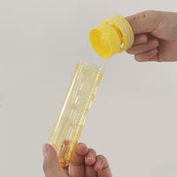 CHUNLIN CL-378 700ml Bouteille d'eau portable transparente en plastique avec infuseur à fruits, certifiée CE, pour le sport et les voyages, écologique, avec couvercle direct