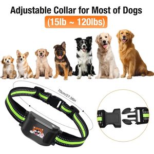 UJQW GPS Dog Tracker Collar With Wireless Fence And Training For Small Medium Large Pets Waterproof Real Time Tracking - Product Image 3