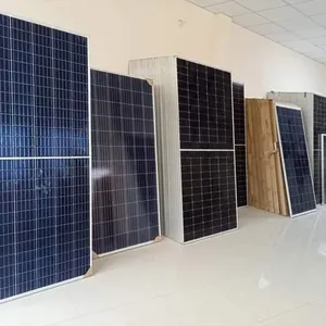 Hoge Kwaliteit 140Watt 80W 200W 300W 350W 380W Mono Solar Pv Panelen 182Mm 10bb Cel Voor Thuis Dak Op Off Grid Zonne-Energie Systeem