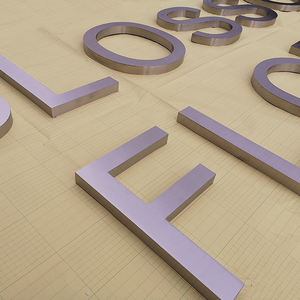 גדול מתכת בית מספרי 3D מלון חדר מספר שילוט מתכת מספר סימן עבור משרד - Product Image 6