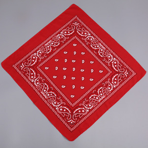 Vendita diretta in fabbrica 100% cotone foulard fazzoletto personalizzato multicolore bandane quadrate - Product Image 3