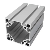 Profils d'extrusion en alliage d'aluminium modernes et personnalisés, revêtus et anti-corrosion, pour portes/fenêtres architecturales extérieures |   Durable