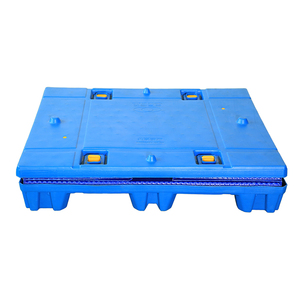 Ağır özelleştirilmiş oluklu karton katlanır lojistik katlanabilir plastik palet kol paketi konteynerler kutuları - Product Image 4