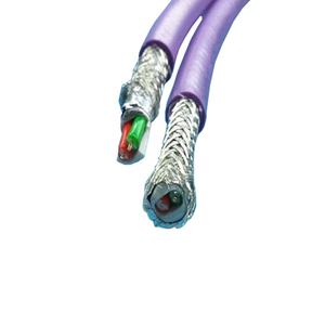 Câble de bus Profibus RS485 DP basse tension 2 conducteurs 50M/100M <span class=keywords><strong>Darou</strong></span> 6XV1830-0EH10, fil de cuivre blindé 300V, isolation en PE expansé - Product Image 3