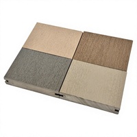 Nouveau revêtement composite PVC bicolore haute performance 2026, texture unique, anti-UV, quatre couleurs classiques pour le marché canadien