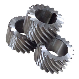 Large Module AISI 4140 Steel Forged Double Helical Gear