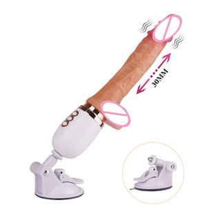 Schub <span class=keywords><strong>dildo</strong></span> vibrator Sexspielzeug Spielzeug für Erwachsene Realistische Dildos 10 Vibrierende beheizte G-Punkt Anal Vagina Silikon Saugnapf <span class=keywords><strong>Dildo</strong></span> - Product Image 5